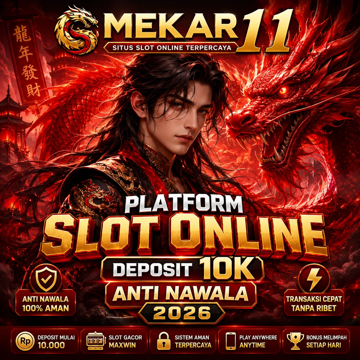MEKAR11 🐉 Ada Titik-titik Diujung Platform Slot Online Deposit 10K Anti Nawala 2026